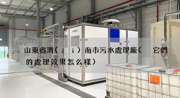 山東省濟(jì)南市污水處理廠( 它們的處理效果怎么樣)